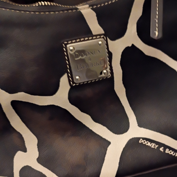 Dooney & Bourke Giraffe Print Shoulder Bag - Picture 6 of 6